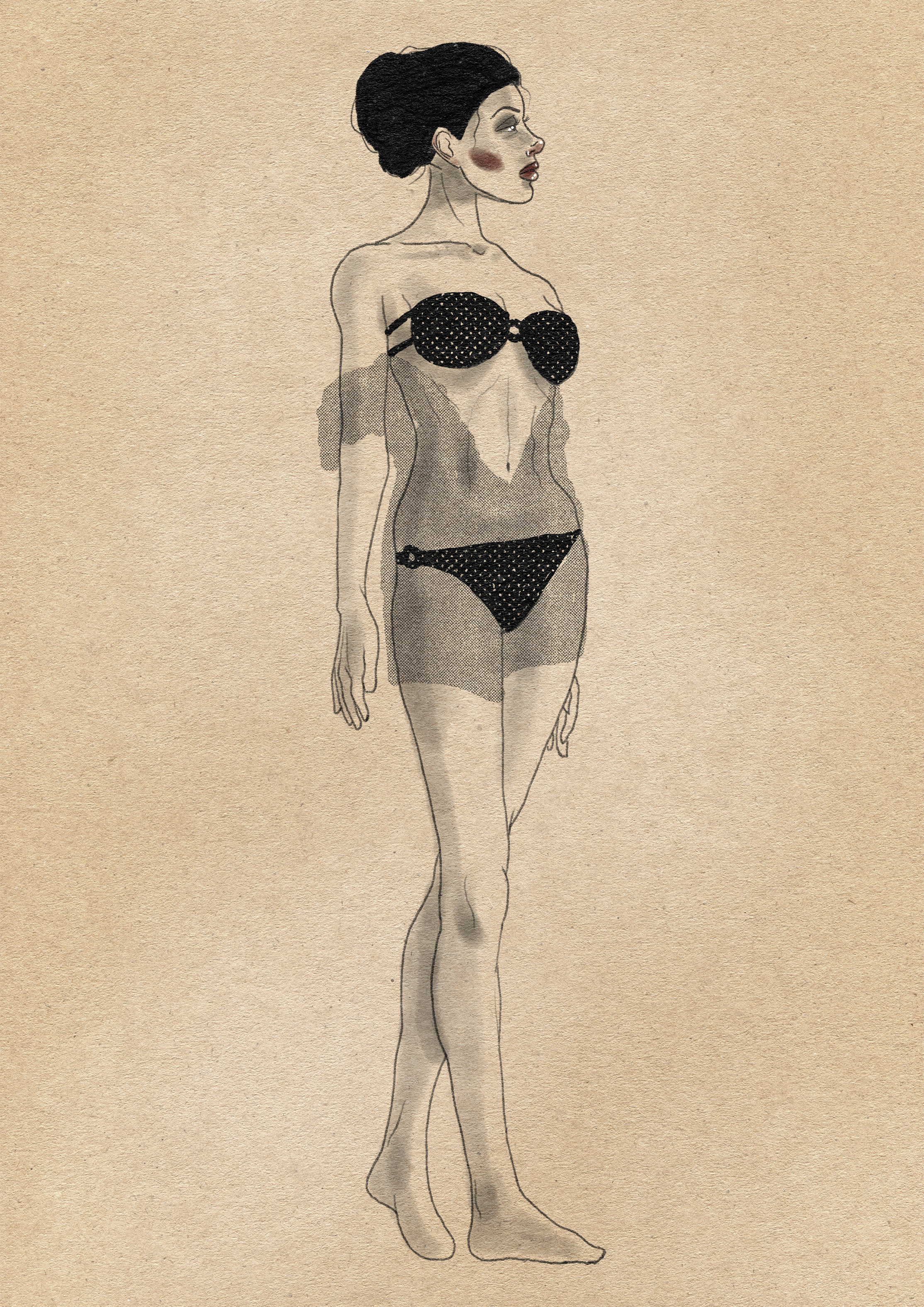 113. Noir Summer Veil