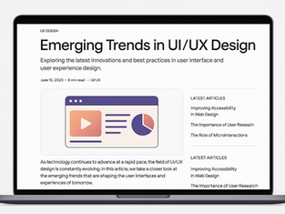 UX Blog Article