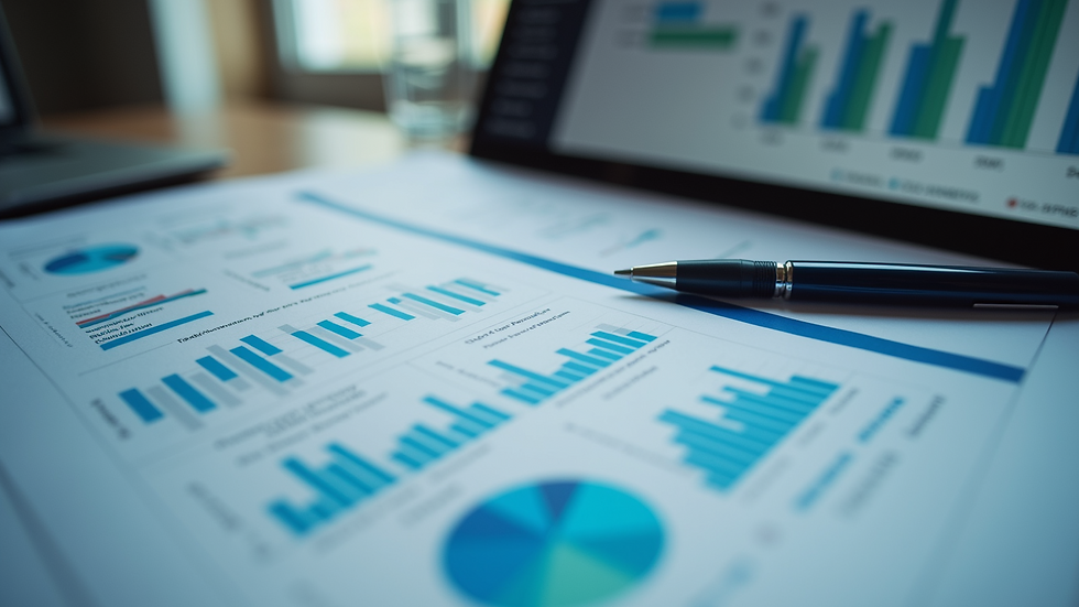 High angle view of a sales CRM dashboard displaying organized data modules