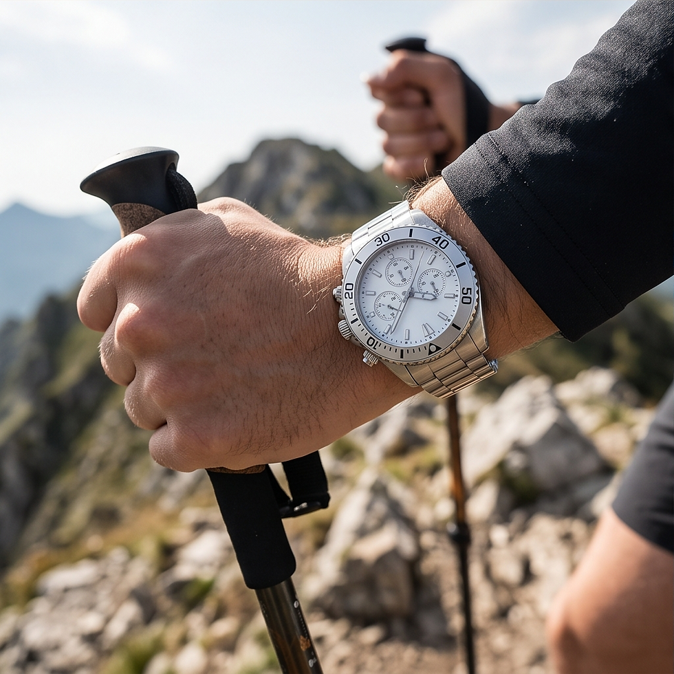 Thumbnail: Vantage Ironpeak sports watch worn on the wrist