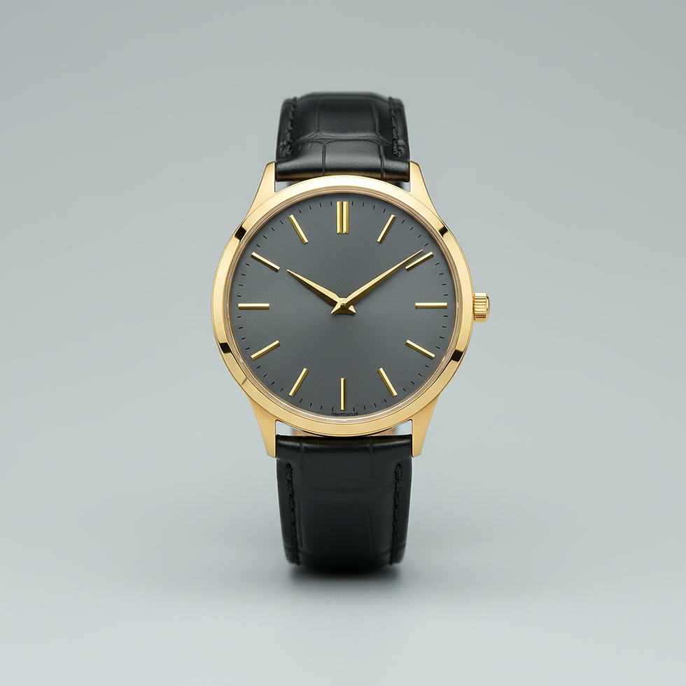 Regalis Chrono Noir — Studio product shot
