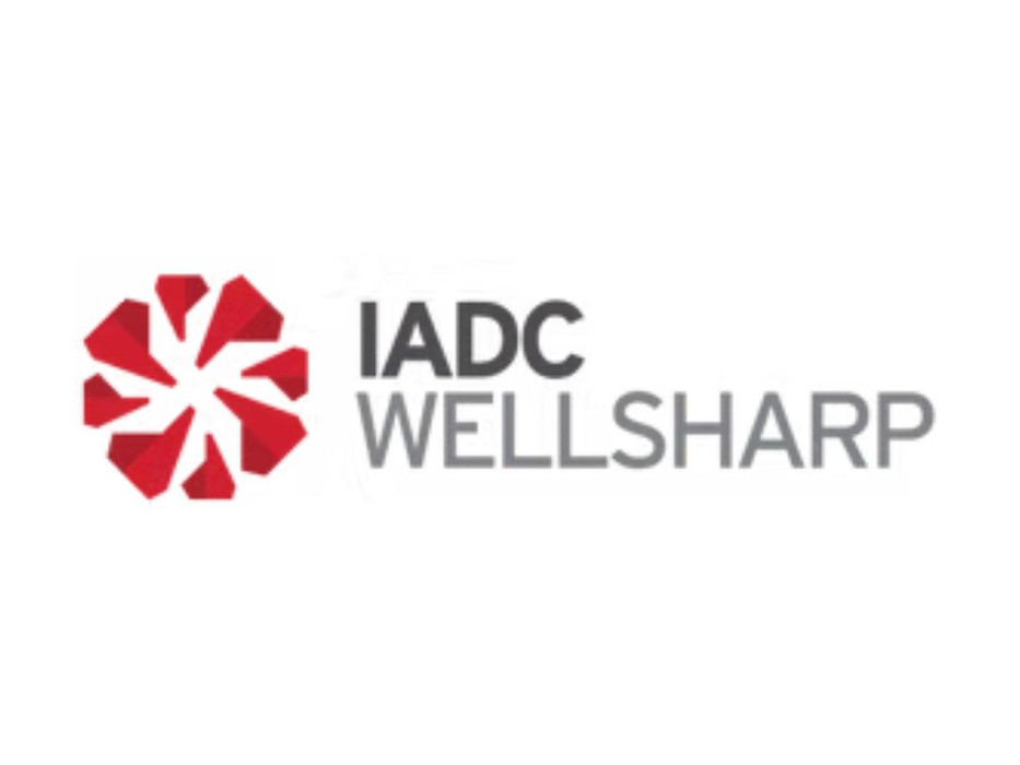 IADC WellSharp logo with red and white design and text visible.