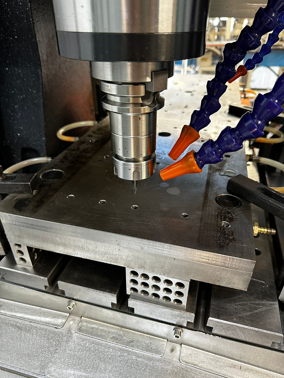 Plastic die - modification