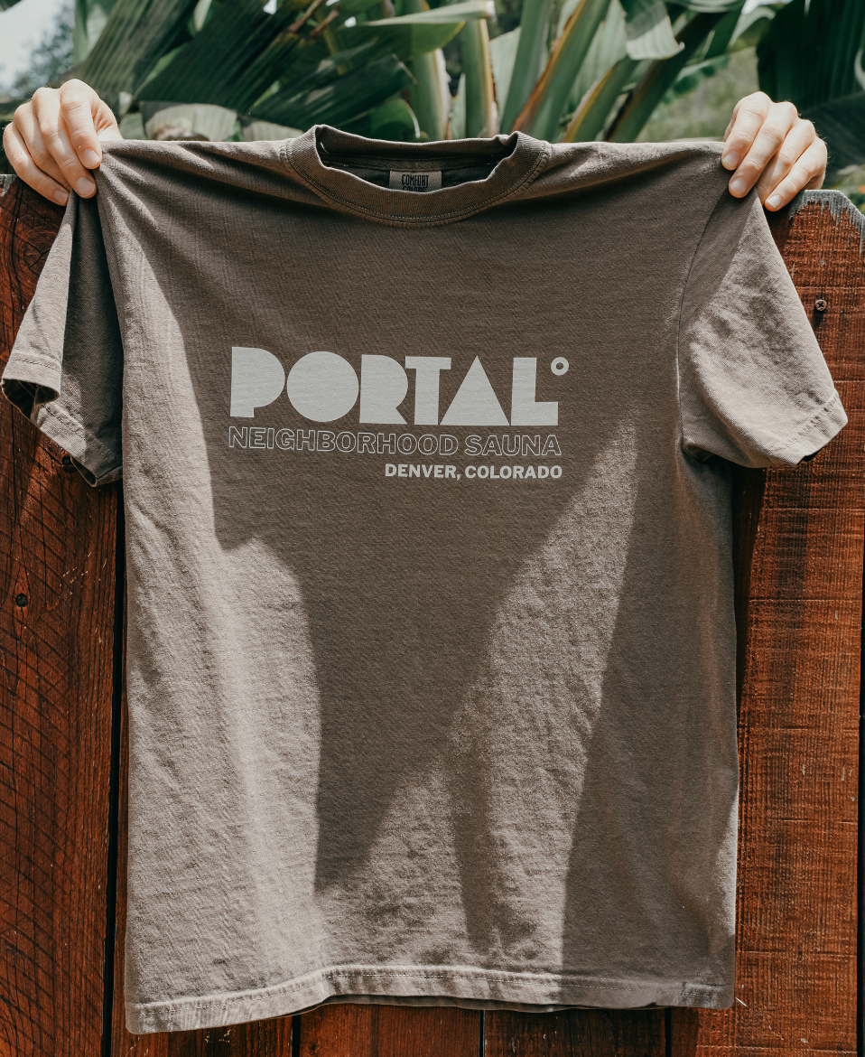 Thumbnail: DENVER NEIGHBORHOOD SAUNA TEE
