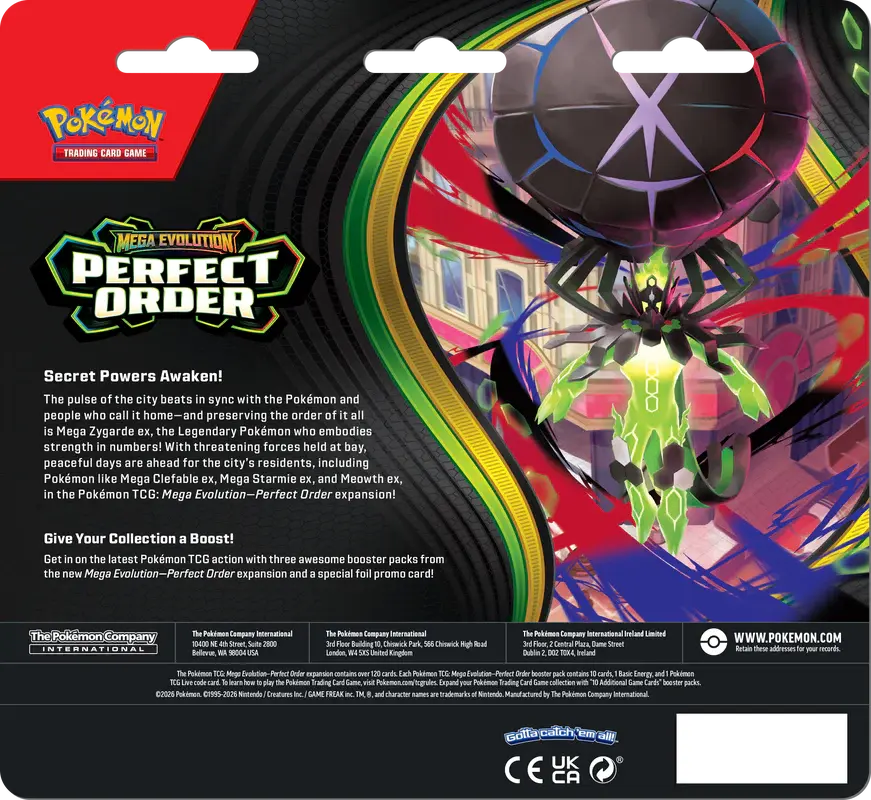 Perfect Order Blister - Back