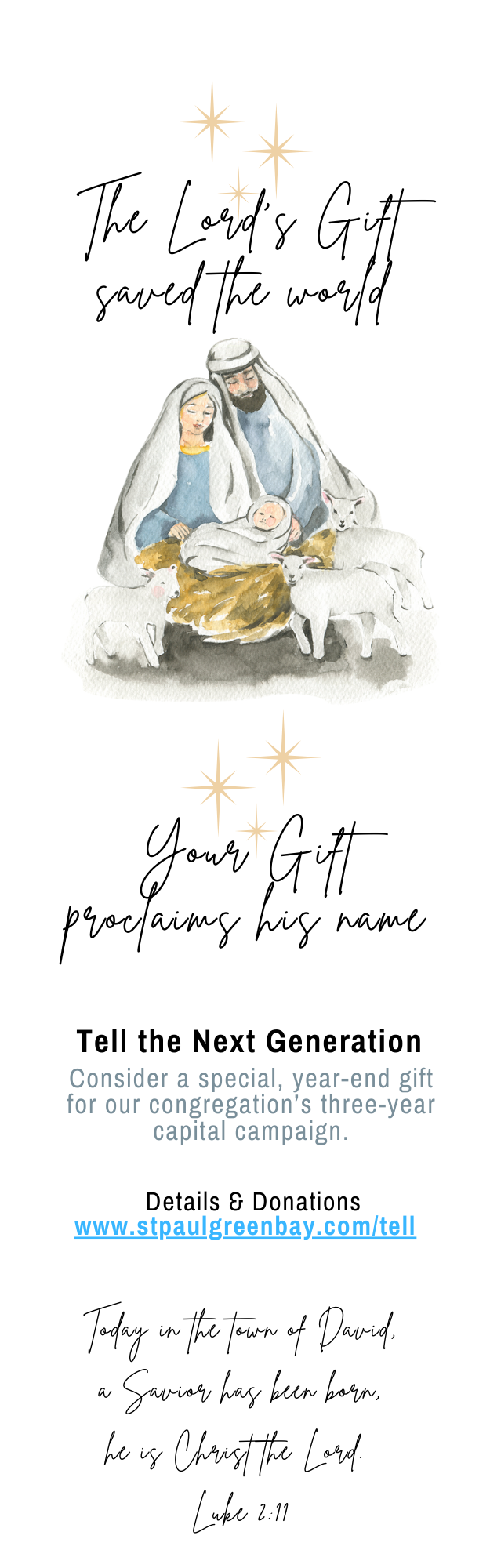 A Christmas Gift - Tell the Next Generation