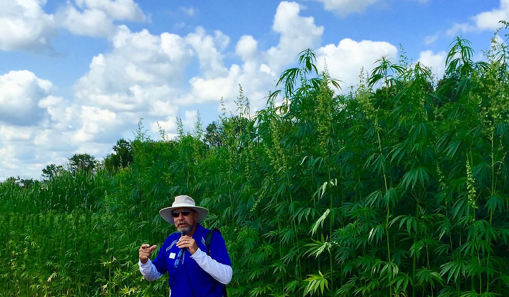 Dr. David Williams speaking at the University of Kentucky Collage of Agriculture, Food and Environment on August 13, 2015. - Photo By Kentucky Hempsters