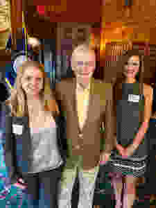 Kentucky Hempsters co-founders Kirstin Bohnert (left) and Alyssa Erickson (right) with Senator McConnell (R-KY) at the Hemp Roundtable with USDA Secretary Sonny Perdue on July 2, 2019 in Lexington, Kentucky.