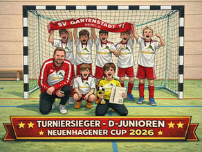 Turniersieg und Gänsehaut-Auftritt unserer D-Junioren (Jahrgang 2014)
