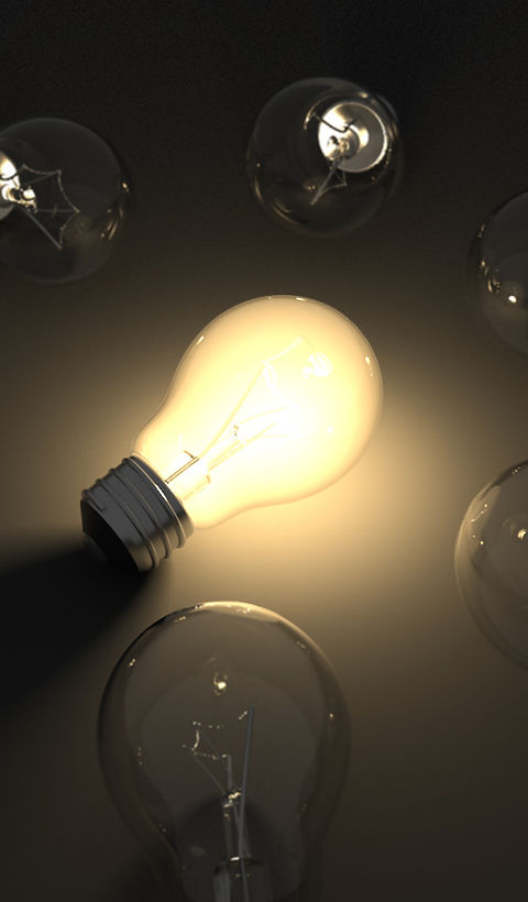 Ring of Light Bulbs