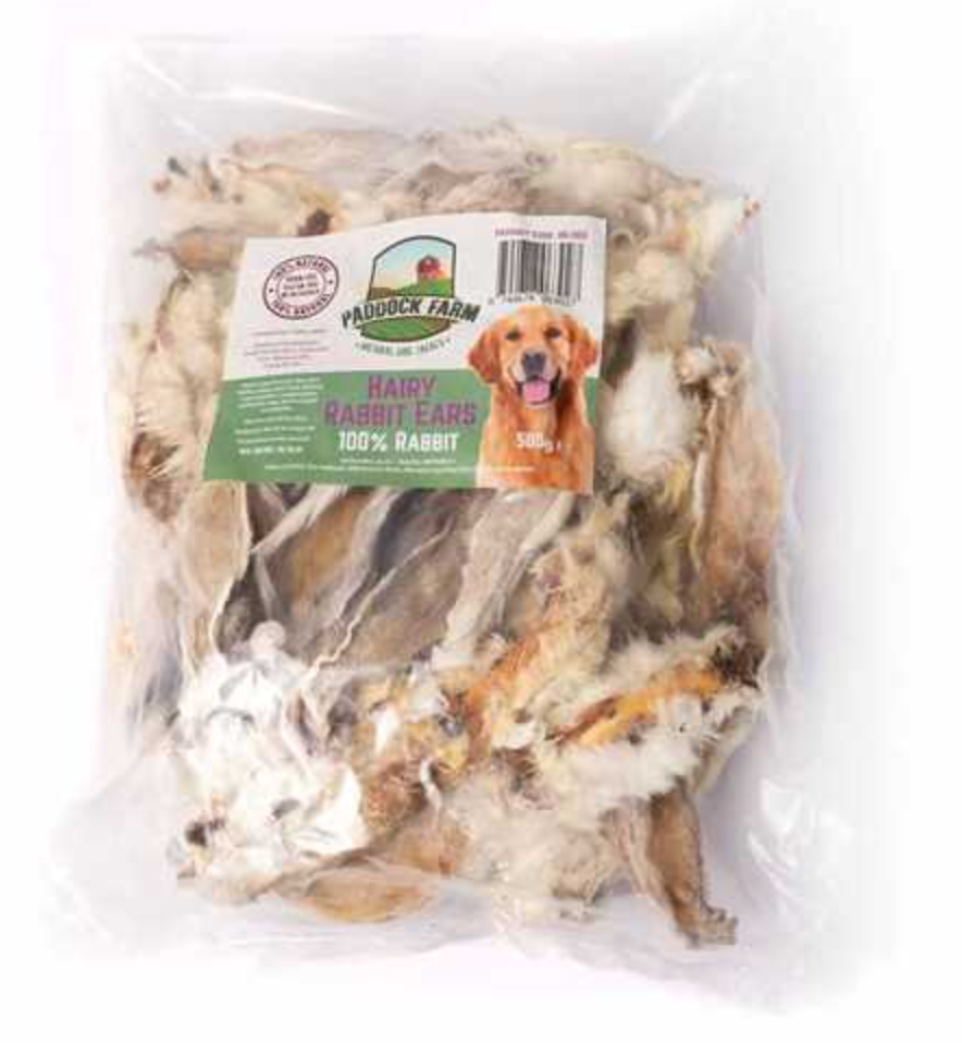 Thumbnail: PADDOCK FARM HAIRY RABBIT EARS 500G