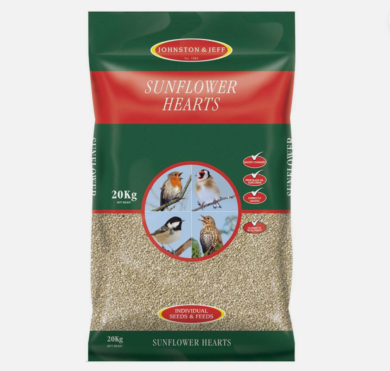 J & J WILD BIRD SUNFLOWER HEARTS