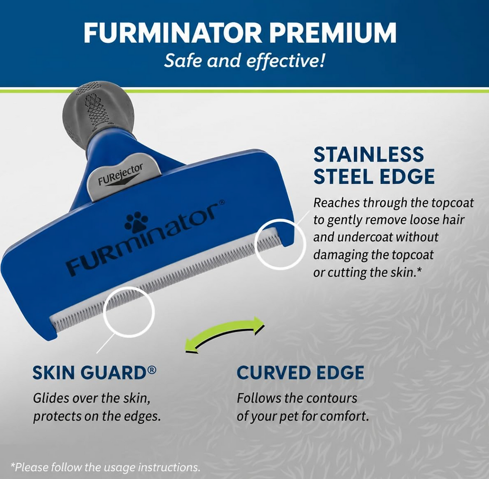 Thumbnail: FURMINATOR UNDERCOAT DESHED TOOL