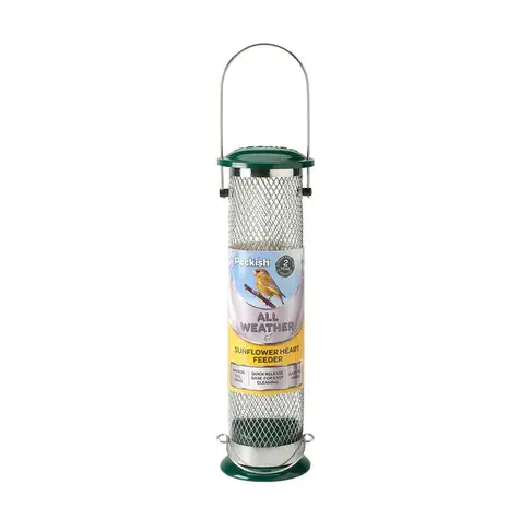 PECKISH ALL WEATHER SUNFLOWER HEART FEEDER