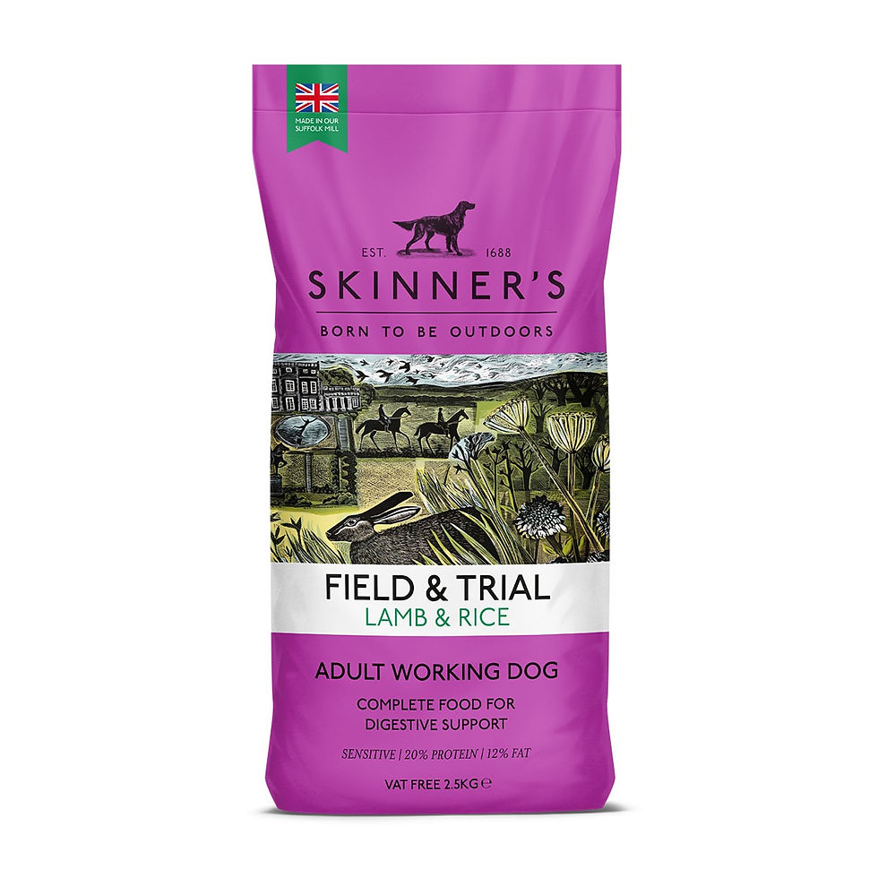 SKINNERS FIELD& TRIAL LAMB & RICE