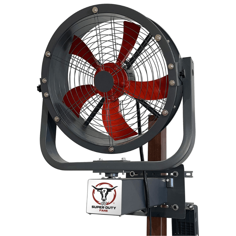 Super Duty Fans Twister 24 Industrial Wall-Mount Oscillating Fan