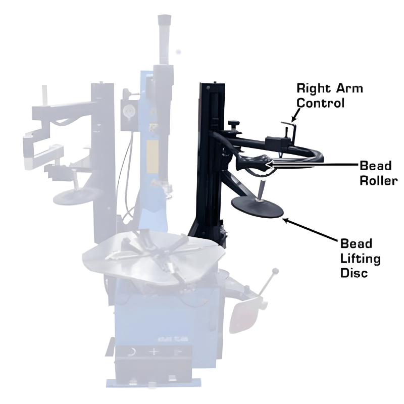 Atlas RHA-SA 200 Series Tire Changer Right-Hand Assist Arm
