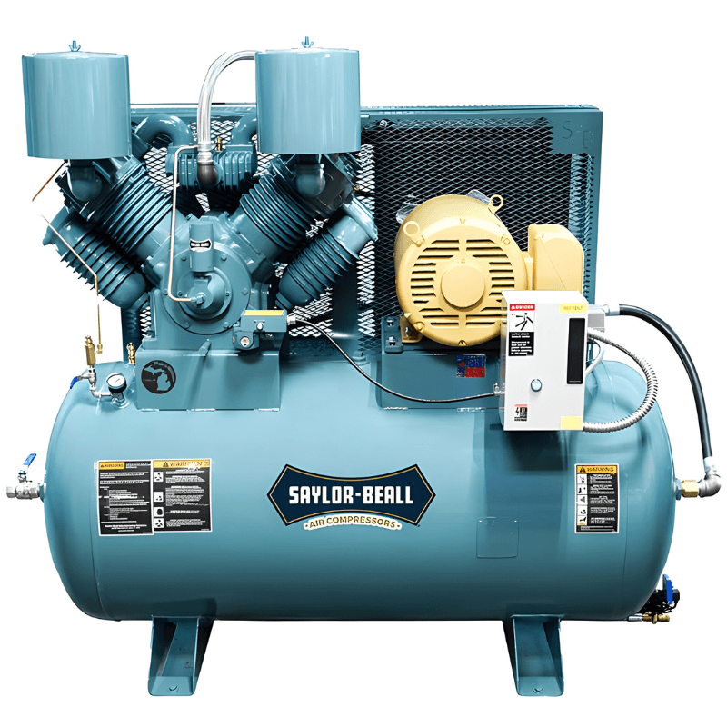 Saylor-Beall 92520-FP 200 Gallon Performance Package Air Compressor - Simplex