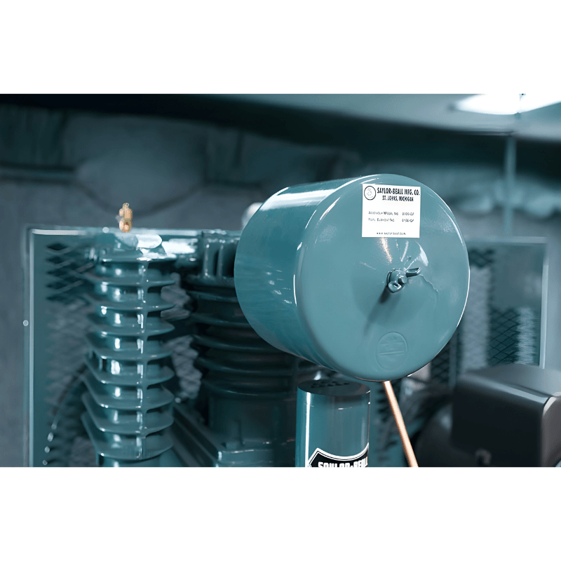Saylor-Beall 745-80-FP 80 Gallon Performance Package Air Compressor - Simplex