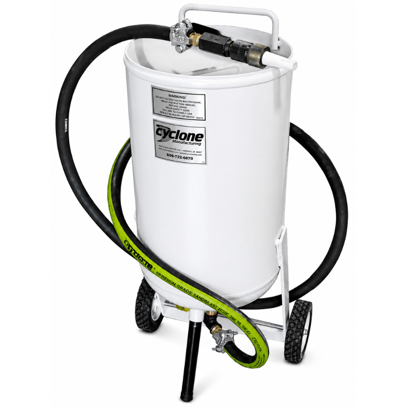 Cyclone PT-100 Direct Pressure Blast Pot Sandblaster