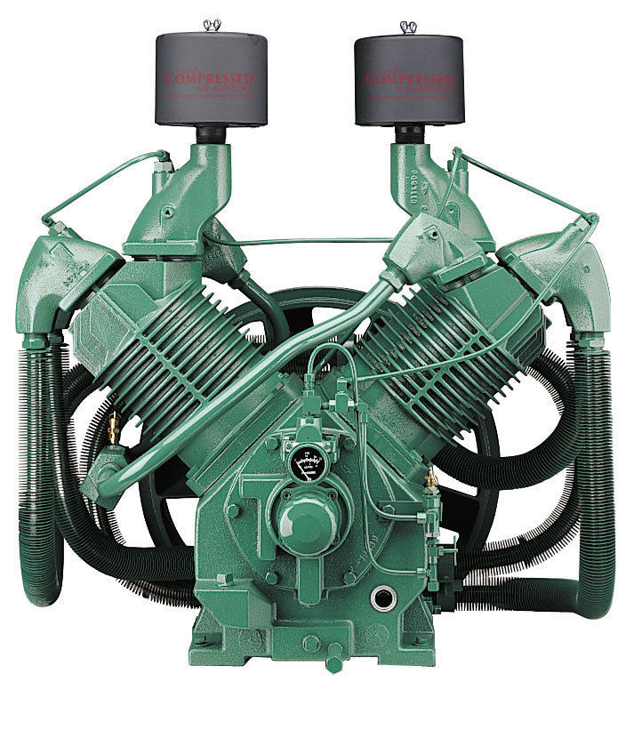 Champion PL-70A Two Stage Reciprocating Pressure Lubricated Air Compressor Bare Replacement Pump, 20-30hp