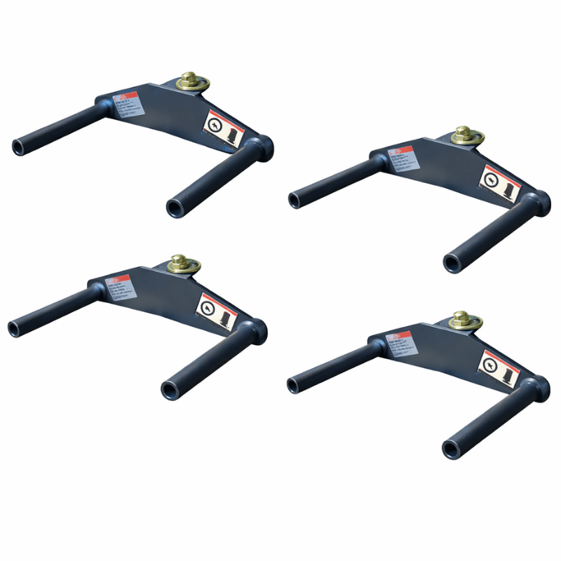 Atlas 20806 2 Post Support Adapters, Fixed Width - Set of 4