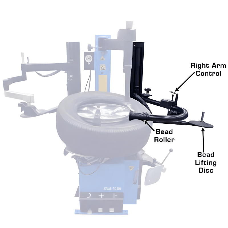 Atlas RHA-SA 200 Series Tire Changer Right-Hand Assist Arm