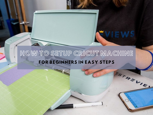cricut machine setup