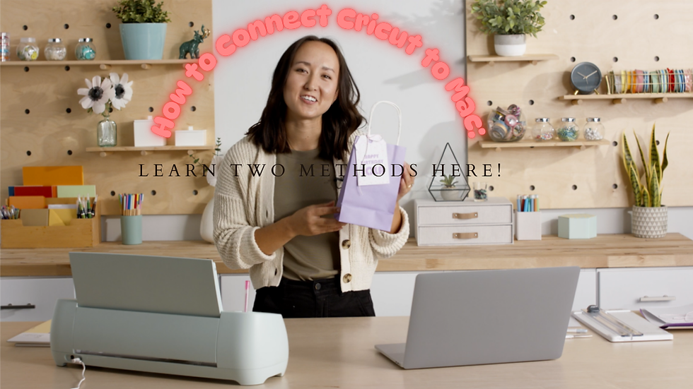 how to connect cricut to mac