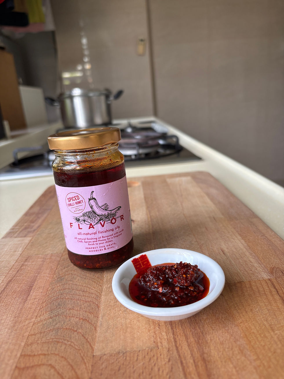 Thumbnail: Flavor Spiced Chilli Honey Finishing Oils