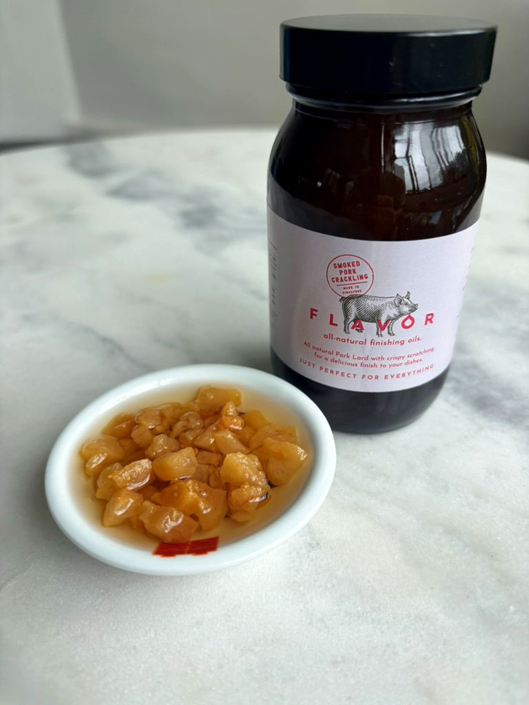 Thumbnail: Smoked Pork Lard & Crispy Scratchings (200mL)