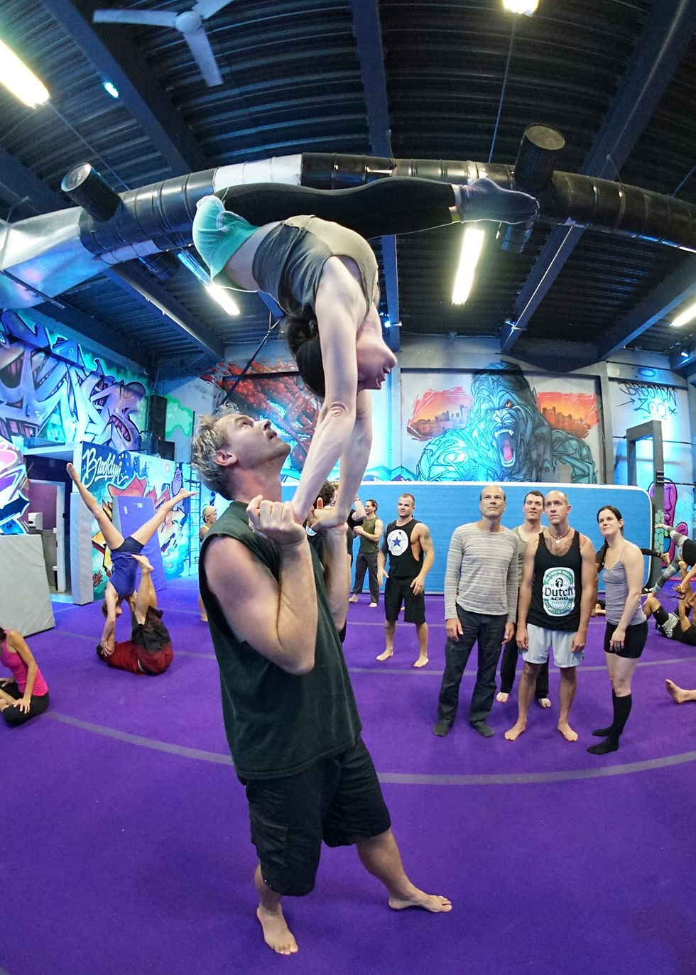 Dutch Acro weekend mit Bart