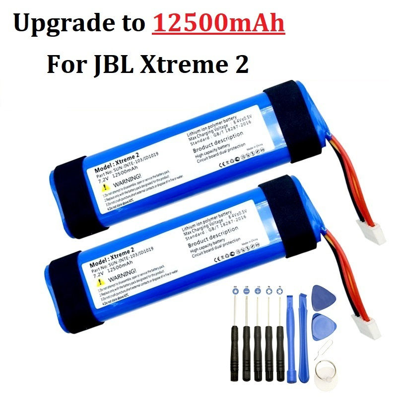 Batterie pour JBL Xtreme 2 Xtreme2 Original 12500mAh SUN-INTE-103 2INR19/66-2 ID