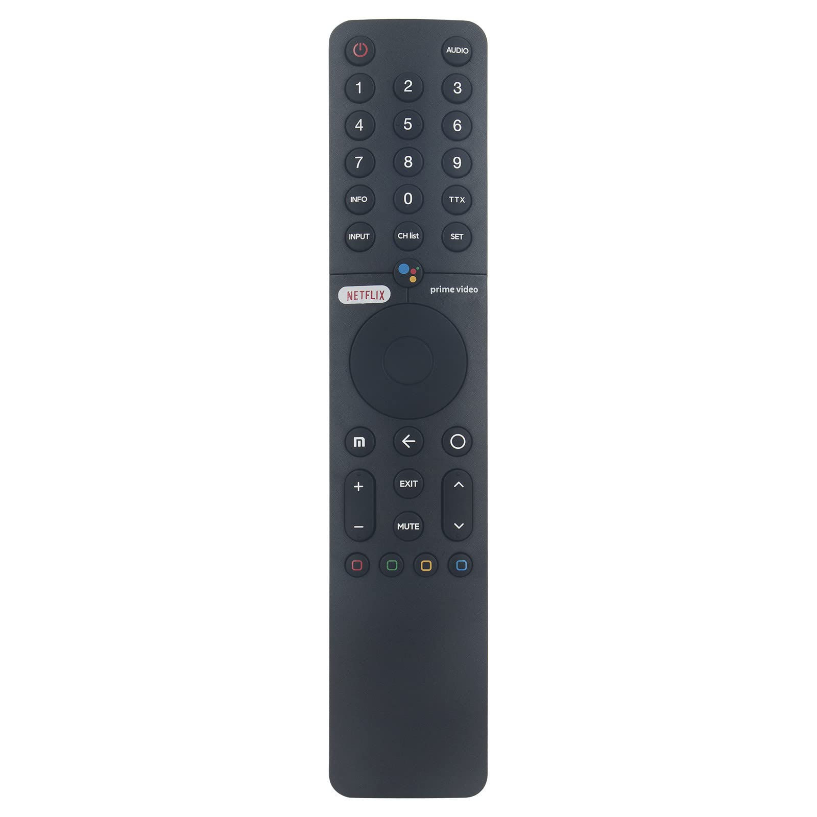 XMRM-19 Telecomando Vocale Bluetooth Per Xiaomi P1 Q1 Android TV – Tasti Rapidi E Accoppiamento Facile
