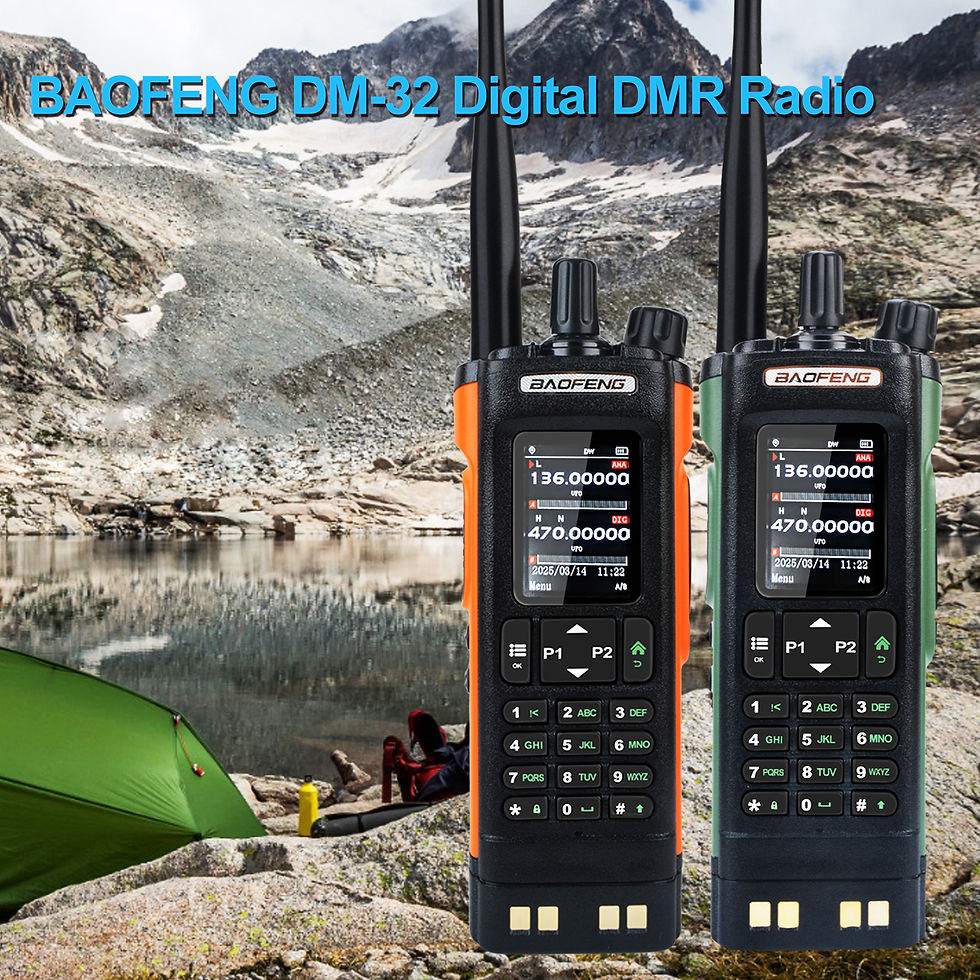 Miniature : Baofeng DM-32 DMR numérique GPS talkie-walkie 8W 144/430MHz VHF UHF 2M 70CM Ama