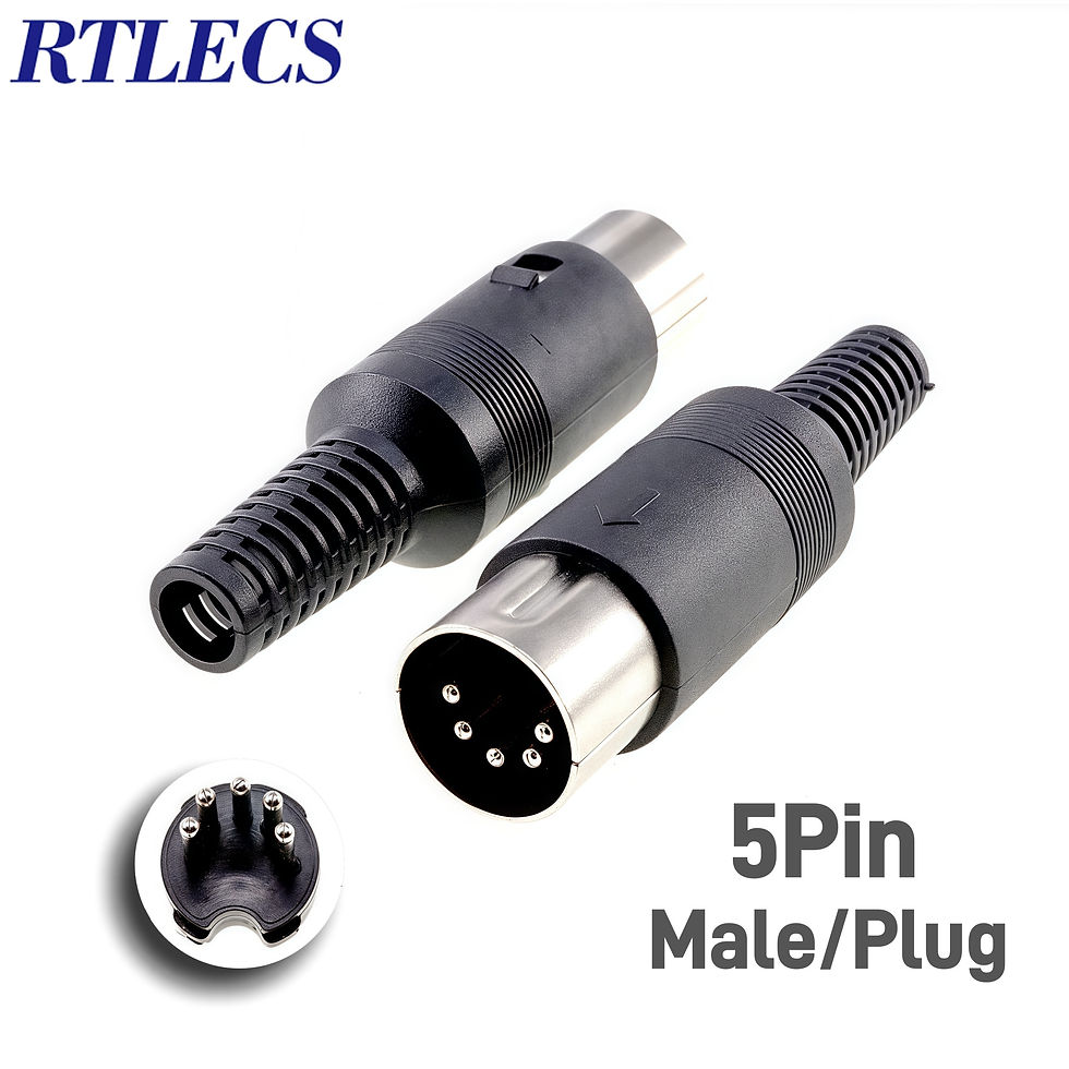 Miniature : 2/5 PCS 3P 4P 5P 6P 7P 8P 13Pin Din Male/Female Plug Soecket Jack With Plastic H