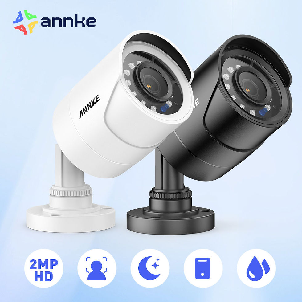 Miniature : ANNKE 1080P caméras 4 en 1 TVI couleur vision nocturne balle caméra de sécuri