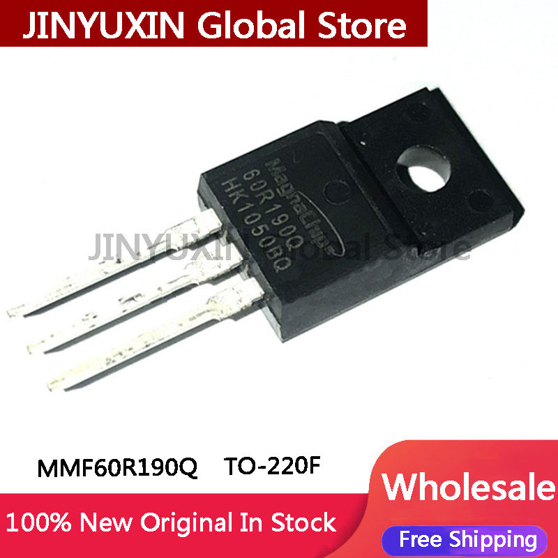 10-50pcs MMF60R190Q 60R190Q MOSFET TO-220F In Stock Wholesale
