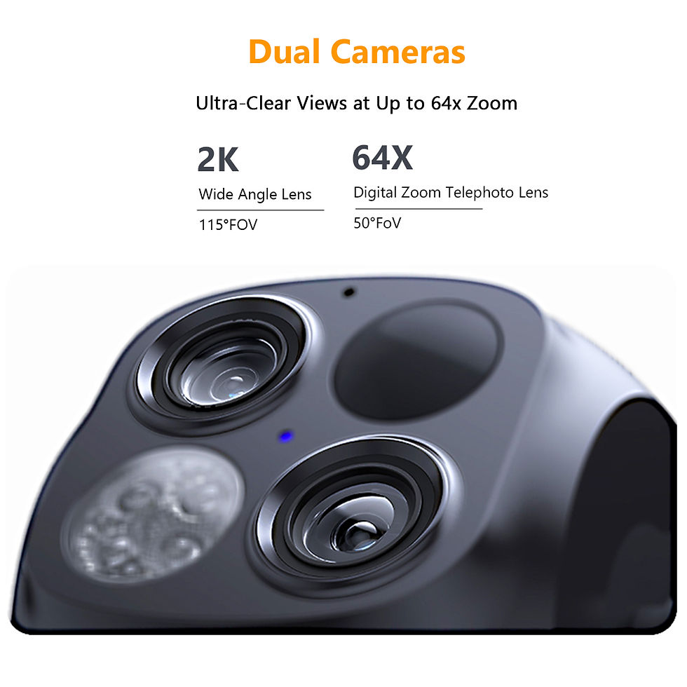 Miniature : Caméra de sécurité solaire Wansview 2K 3MP HD Wifi PTZ extérieure à double 