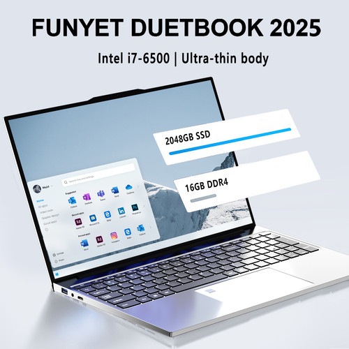 Windows Computer Newest Model 2025 New Laptop Computer Windows 11 32GB RAM 2TB SSD Intel Core i7 ...