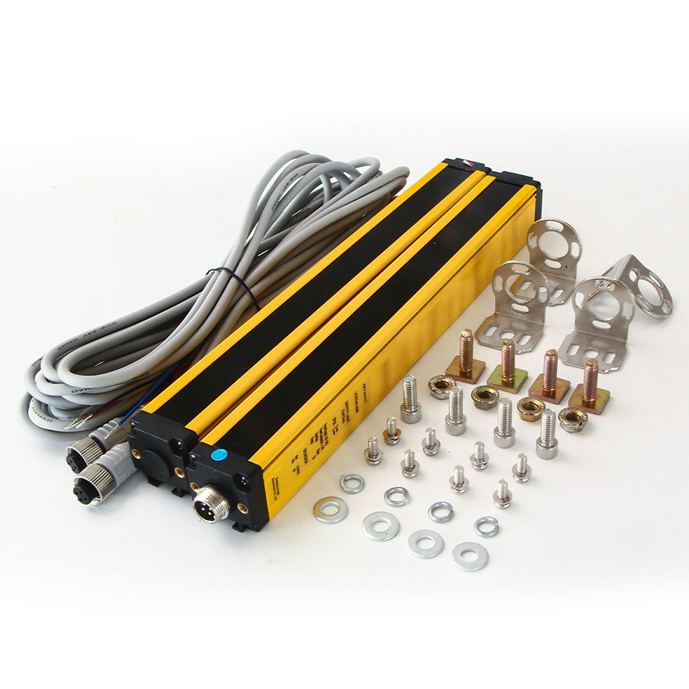 Miniature : GTRIC Safety Light Curtain Sensor 20mm Pitch Area Protection Device Industrial I
