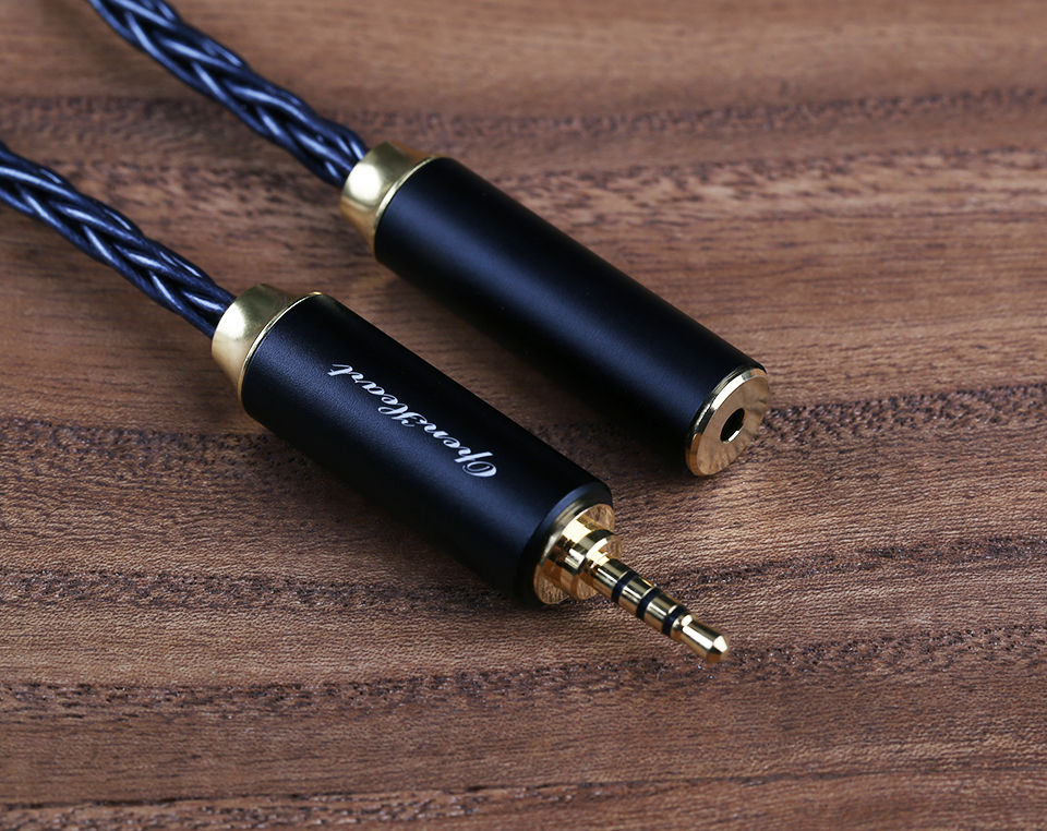 Miniature : OPENHEART DeepOcean 8 câble d'extension 3.5mm 4.4mm 2.5mm mâle à femelle éco