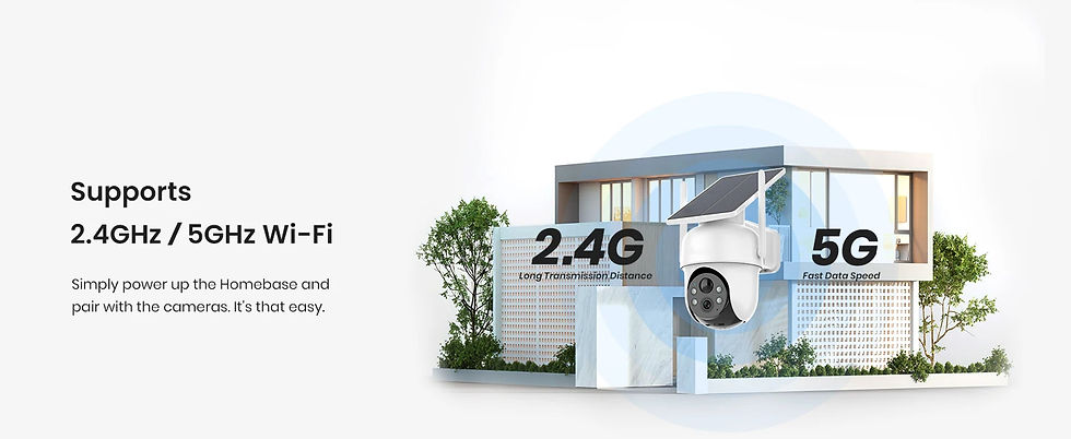 Miniature : AOSU 3MP Solar Battery Camera System 4 Cams Kit Wireless 360° PTZ Surveillance 