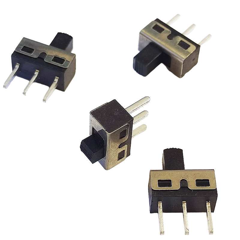 Miniature : 20PCS SS12D10 Toggle Switch G3-G7 Single Row 3 Legged 2 Gear (1T2P) Vertical Ins