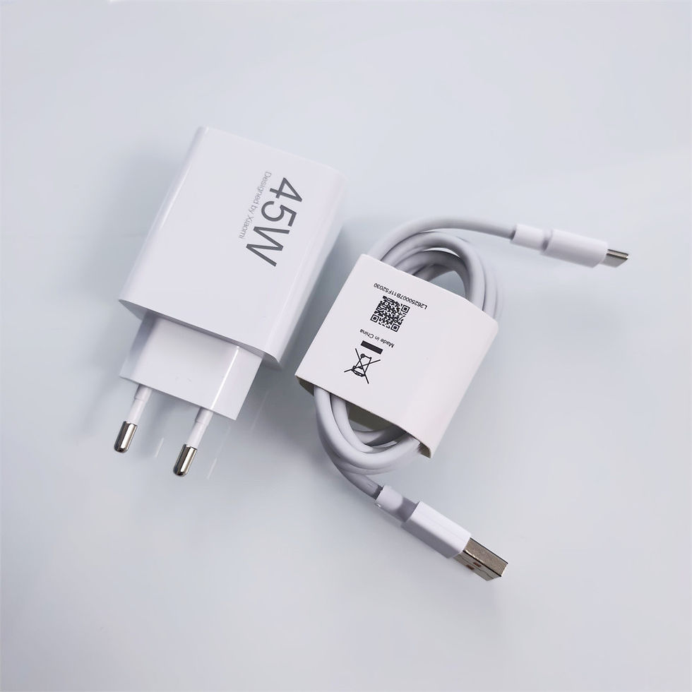 Miniature : Chargeur pour Xiaomi 45W Fast Turbo Charge Adapter USB Type C Cable For Xiaom