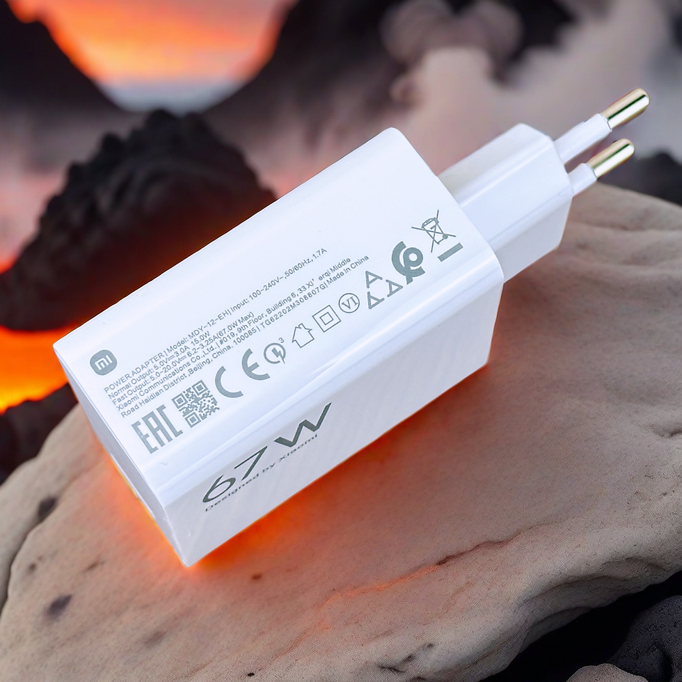 Miniature : Chargeur pour Xiaomi 67W Turbo Fast Charge EU Gan Adapter For Poco X6 Pro X5