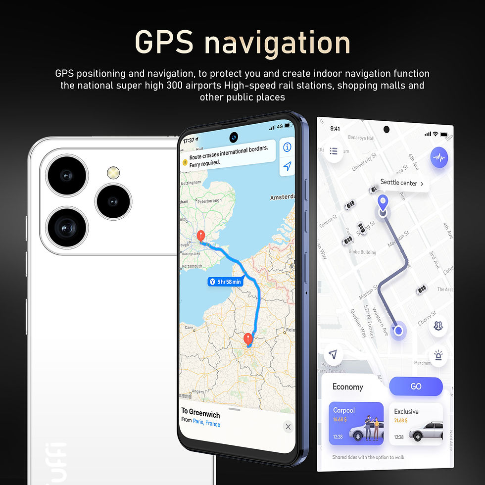 Miniature : Global Vision M17 Pro Max Smartphone 5G Android 8GB RAM 256GB ROM 6.56 Inch Phon