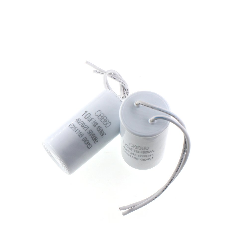 Miniature : CBB60 Motor Run Capacitors 450V AC Starting Capacitor 3UF 4UF 5UF 6/8/10/12/14/1