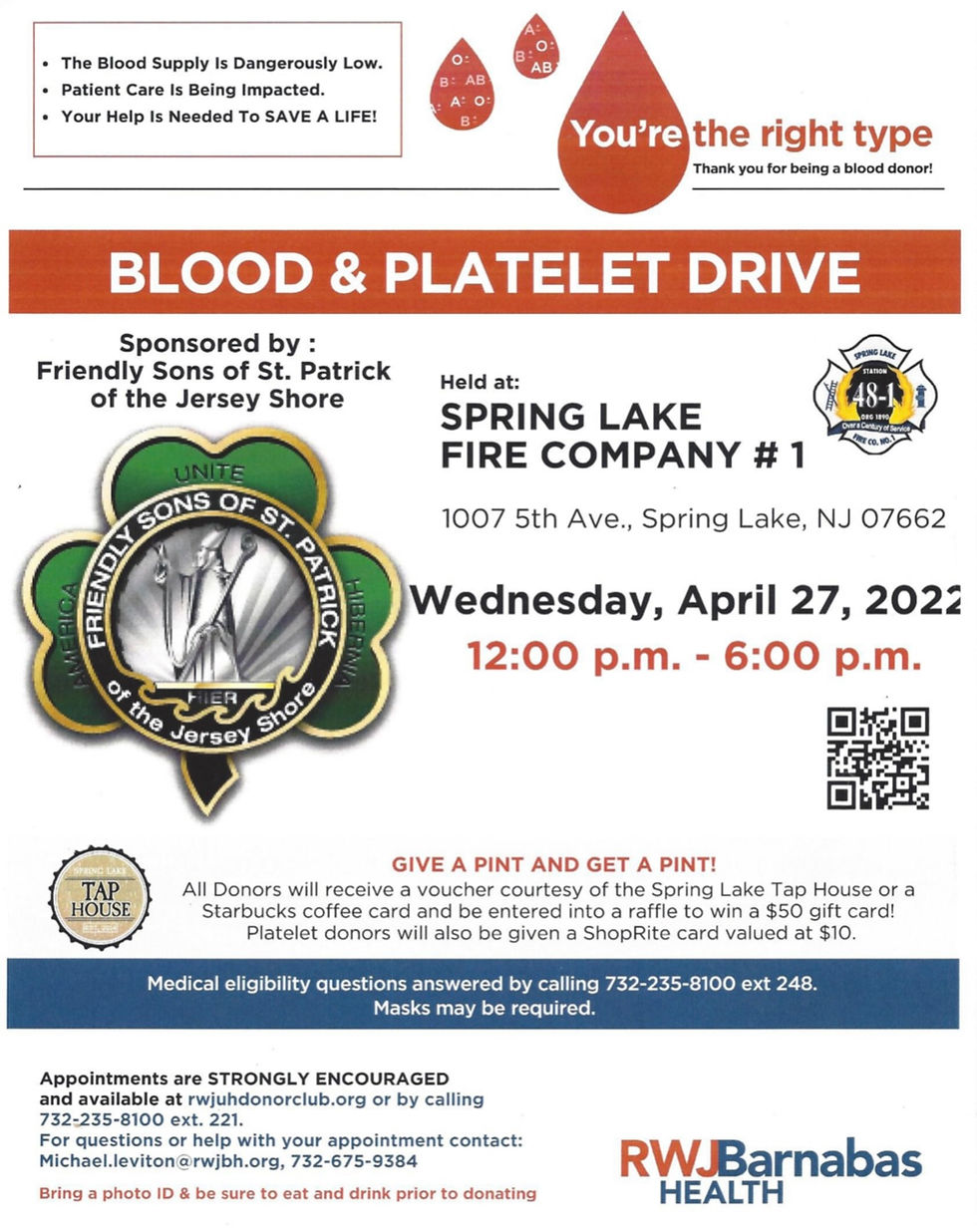 Annual Blood Drive