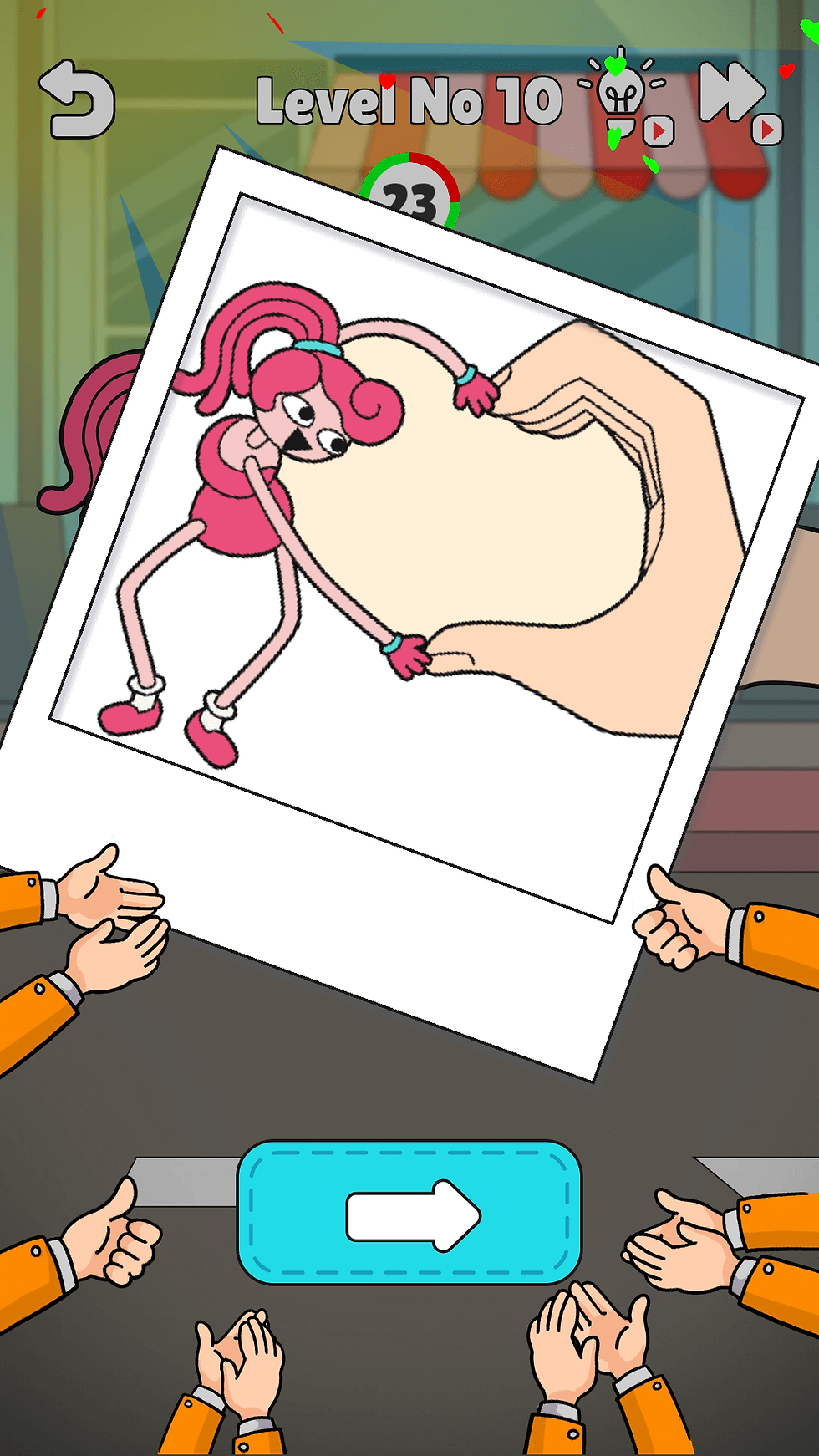 Finger Heart: Monster Refill -120+ Levels Puzzle Casual Trending Game